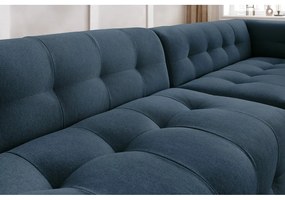 Ciemnoniebieska sofa 324 cm Kleber – Bobochic Paris