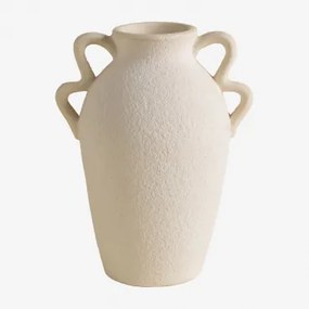 Gives Ceramiczny Wazon Kremowa - Sklum