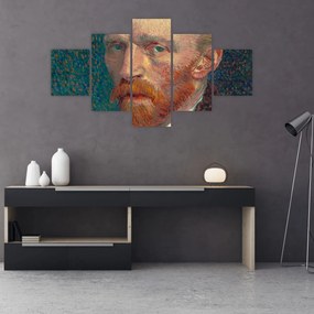 Obraz -  Vincent van Gogh, Self-Portrait, reprodukcje (125x70 cm)