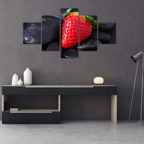 Obraz truskawki (125x70 cm)