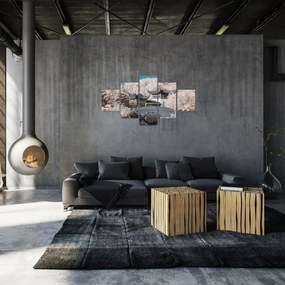 Obraz - Kwitnące drzewa w Azji (125x70 cm)