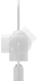 Biała lampa stołowa Hammel Grab
