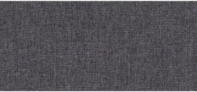 Rozkładana narożna sofa VALERIO SLIM 200x140 cm, ciemnoszara/jasnoszara, uniwersalna + 2 pod