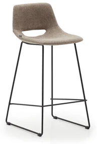 Jasnobrązowy hoker (wysokość siedziska 65 cm) Zahara – Kave Home