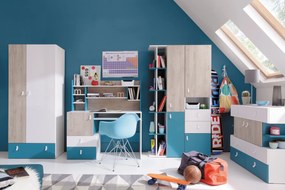 Komoda ISEO 110 cm do Salonu Sypialni 6 Szuflad Biały