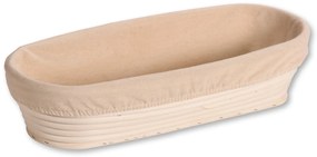 Koszyk do wyrastania chleba, owalny 35 x 15 cm, Kesper