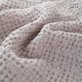 Jasnoróżowy ręcznik kąpielowy 100x140 cm Honeycomb – Linen Tales