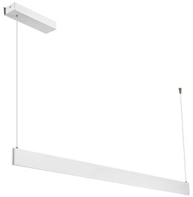 Lampa wisząca podłóżna Linea Biały 36W LED 3000K-4000K-5700K