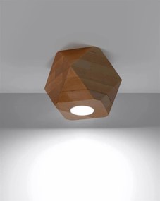 Plafon WOODY 1 naturalne drewno SOLLUX  LIGHTING