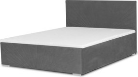 Łóżko OLEG 160x200 cm Brąz Bez materaca