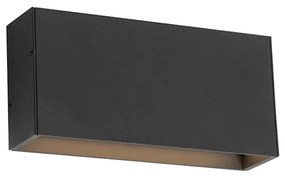 Nowoczesna lampa ścienna antracytowa z LED IP54 - Spector