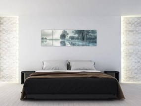 Obraz zimowej natury (170x50 cm)
