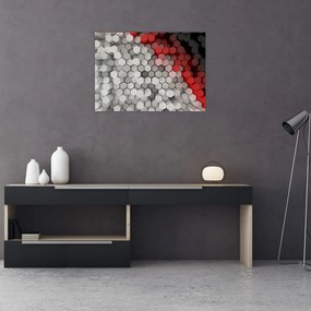 Obraz - sześciokąty 3D (70x50 cm)