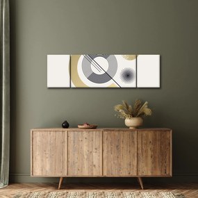 Obraz - Kształty geometryczne N⁰2 (170x50 cm)