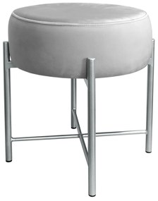 Taboret Pola noga metalowa szara MG39