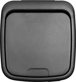 Szary stalowy kosz na śmieci otwierany na dotyk 30 l Bo Touch – Brabantia