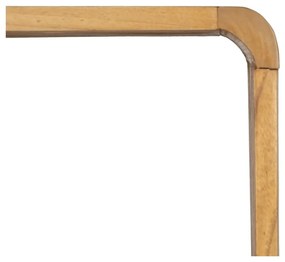 Regał z litego drewna mindi w naturalnym kolorze 90x150x40 cm Lysa – Ixia