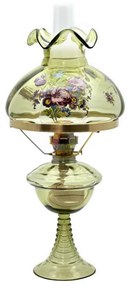Lampa naftowa JASMÍNA 50 cm zielony leśny