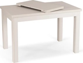 Stół Prostokątny Rozkładany SKUBI 120-160 cm Kaszmir Nowoczesny