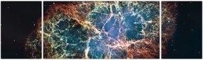 Obraz - Mgławica Krab (170x50 cm)