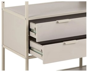 Szary regał 114x78x35 cm Seaford – Actona