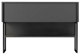 Komoda Luxe Anthracite and Black