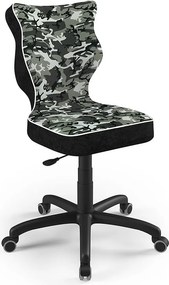 Obrotowe krzesło do biurka Petit Black rozmiar 5 (146-176,5 cm) wzory
