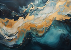 Obraz na szkle - Abstrakcja (70x50 cm)