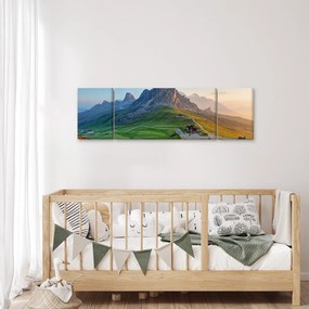 Obraz - Dolomity (170x50 cm)