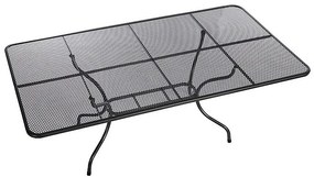 Metalowy zestaw ogrodowy PALMA I. 1 + 4 Stół prostokątny 160x95 cm (CT0311)