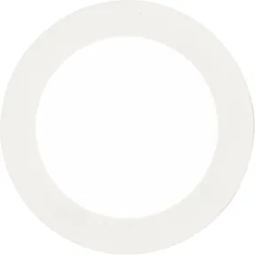 Lampa sufitowa biała 22,5 cm w tym LED 3-stopniowy ściemniacz IP44 - Steve