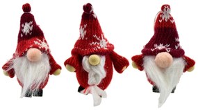 Zestaw ozdób świątecznych Knitting gnomes, 3 szt.