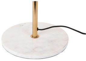 Lampa stojąca w kolorze złota z metalowym kloszem (wysokość 154 cm) Waved – Leitmotiv