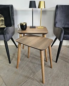 Zestaw 3 stolików kawowych