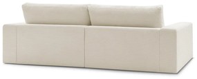 Beżowa sztruksowa sofa 274 cm Leonard – Bobochic Paris