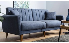 Sofa rozkładana Aqua ciemnoniebieska