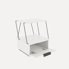 Stolik nocny Tekoba White