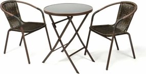 3-częsciowy zestaw mebli ogrodowych