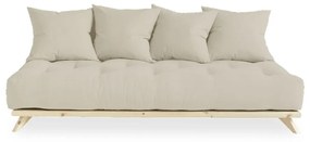 Sofa z beżowym obiciem Karup Design Senza Natural/Beige