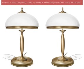 Lampa z mosiądzu na duże biurko CR-B2-P