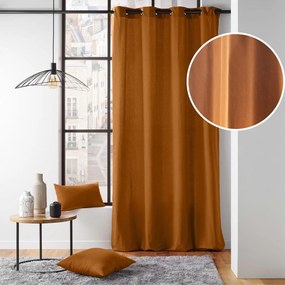 Brązowa zasłona 135x260 cm Twily – douceur d'intérieur