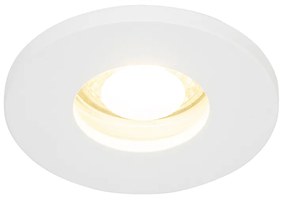 Inteligentny podtynkowy reflektor łazienkowy biały w komplecie z Wifi GU10 - Shed