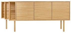 Komoda w dekorze dębu w naturalnym kolorze 189x65x44 cm Shift – Woodman