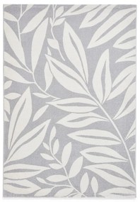 Jasnoszary dywan 120x170 cm Sorral Leaves – Catherine Lansfield