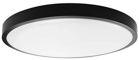 LED Plafon łazienkowy LED/36W/230V 6500K IP44 śr. 29,5 cm czarny
