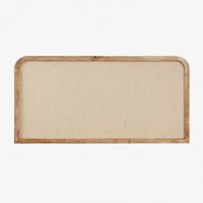 Głowica Z Drewna Mango, Mdf I Juty Abrams Drewno Mango & 150 Cm - Sklum