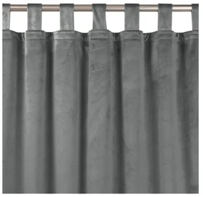 Antracytowa zasłona 200x270 cm Vila – Homede