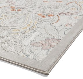 Dywan w kolorze kości słoniowej 120x170 cm Damask Pearl – Think Rugs