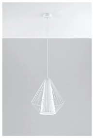Biała lampa wisząca Nice Lamps Alfredo