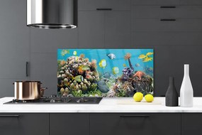 Panel nad blat kuchenny Podwodny Świat Oceanu